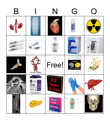 CAT SCAN Bingo Card