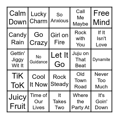 VIBE BINGO Card