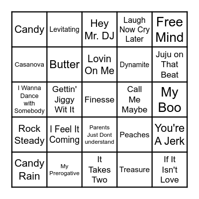 VIBE BINGO Card