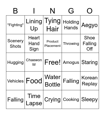 Badge Wars 2 Ep. 4 Bingo Card