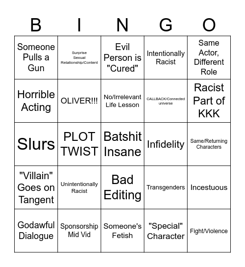 Tomorrow's Teachings Video Bingo Card Bingo Card