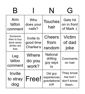 Beer Fest 2024! Bingo Card