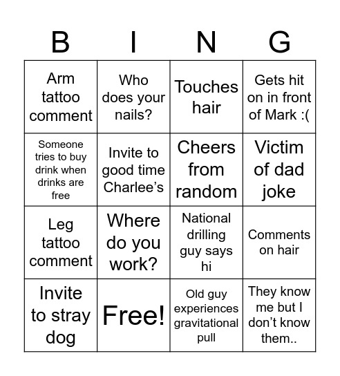 Beer Fest 2024! Bingo Card