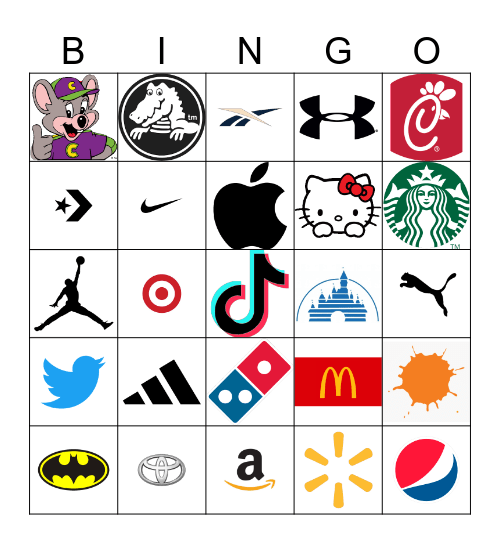 LOGO Bingo Card