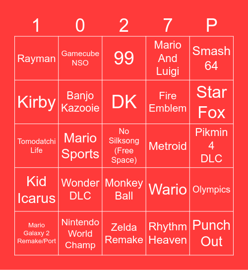 Direct Bingo Card