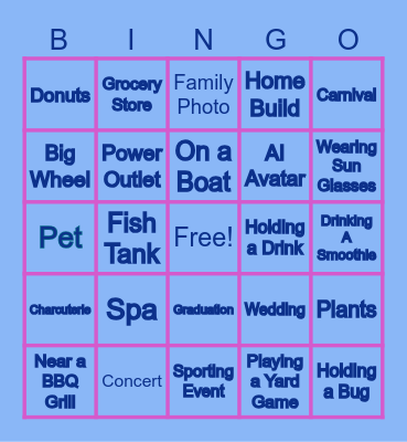 SUMMA TIME Bingo Card