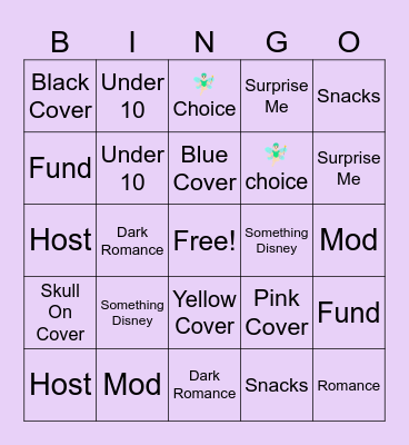 🧚🏻‍♂️ chart Bingo Card