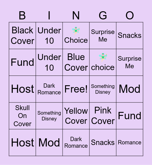 🧚🏻‍♂️ chart Bingo Card