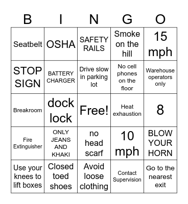 CONMED Bingo Card