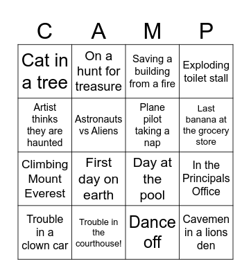 Red Deer Museum and Gallery Bingo Card