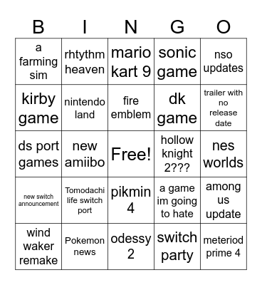 direct bingo Card