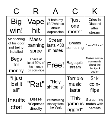 Bossman_jack/Austin_07 Bingo Card