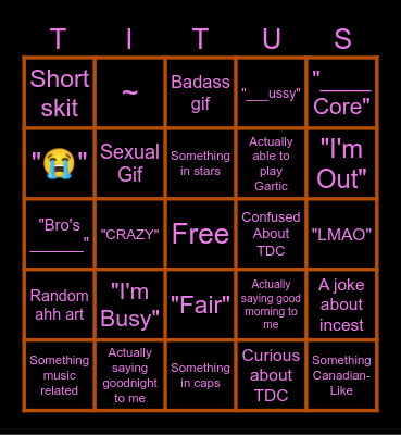 The 360Genius Bingo Card