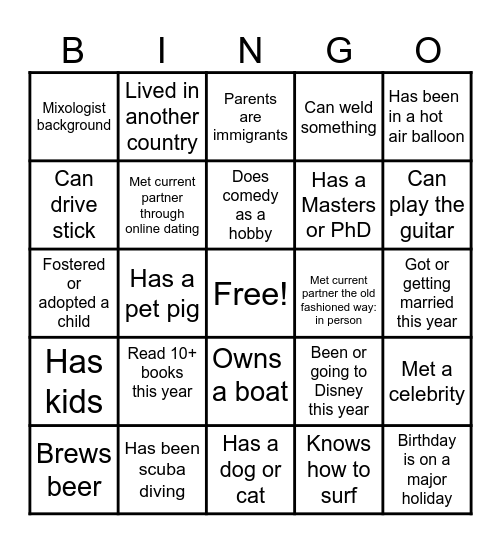 Corrections Solutions Bingo Card