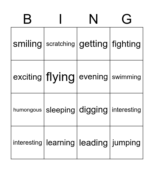 Dinosaur Dig Bingo Card