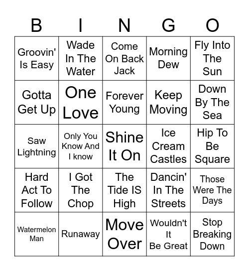 Vinyl Bingo - June Edition Bingo Card