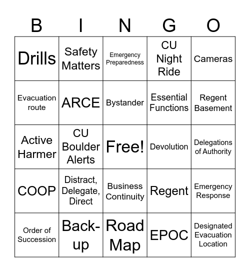 EPOC Bingo A/Y 2024-25 Bingo Card