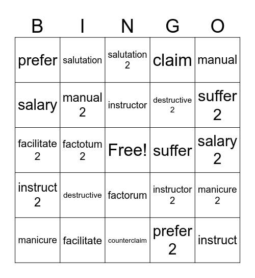 20240619 Bingo Card