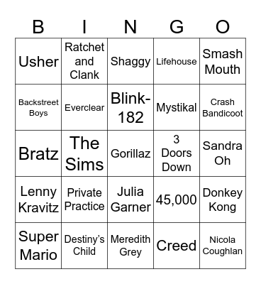 Shonda Rhimes, Video Game Currency, & Now That's What I Call Music Bingo Card