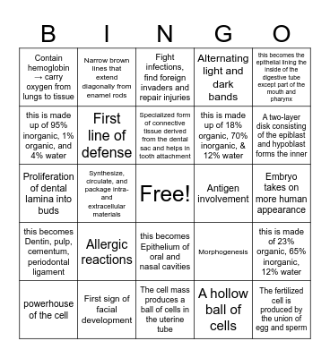 Week 3 Seminar Bingo Card