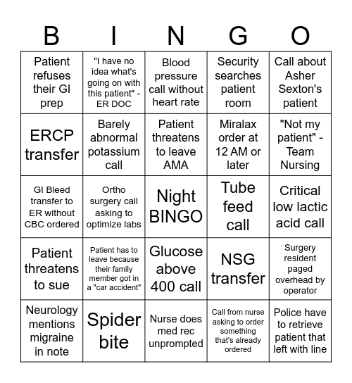 We are doing our best Bingo Card