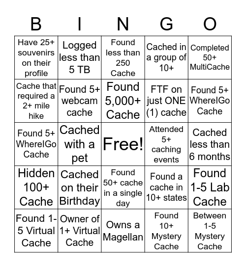 2016 Meet & Greet -  GC6K36J Bingo Card