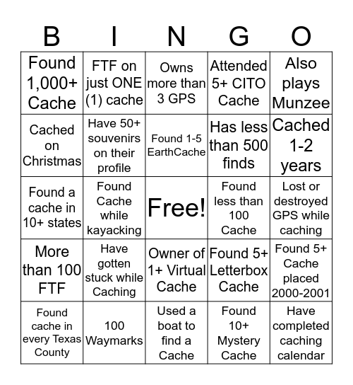 2016 Meet & Greet -  GC6K36J Bingo Card