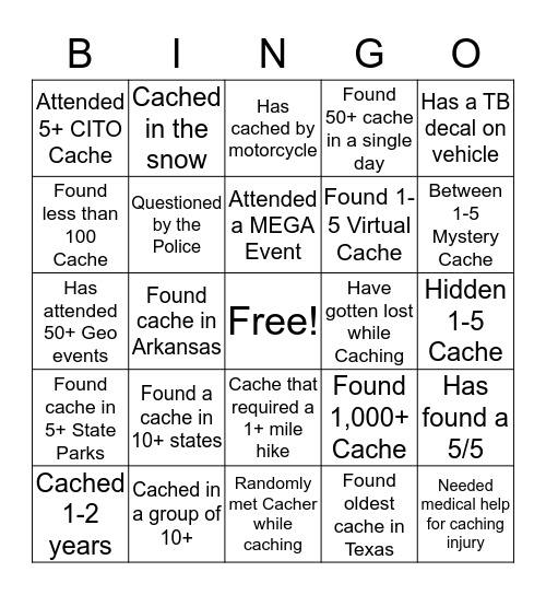 2016 Meet & Greet -  GC6K36J Bingo Card