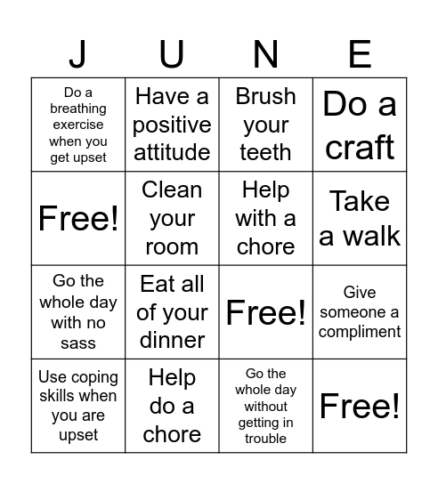 Kudos!! Bingo Card