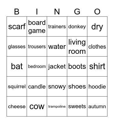 Shine On 2 Revision Bingo Card