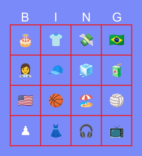 Next Genaration Bingo 2024 Bingo Card