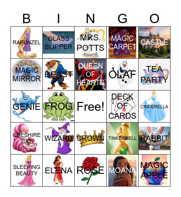 MAGIC BINGO Card