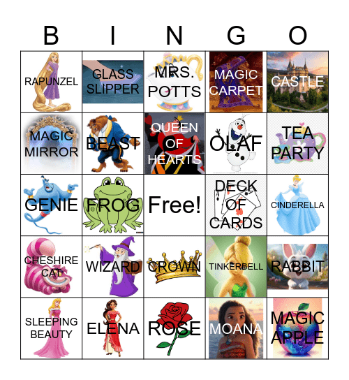 MAGIC BINGO Card