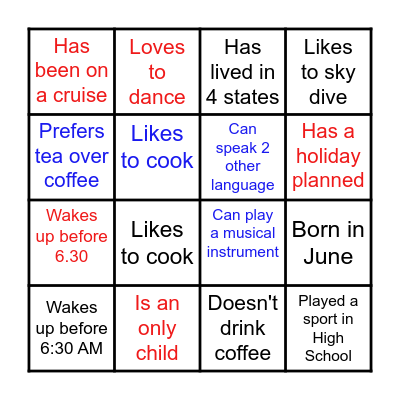 CONNECT BEFORE CONTENT Bingo Card