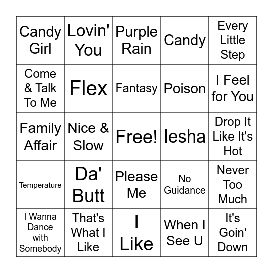 VIBE BINGO Card