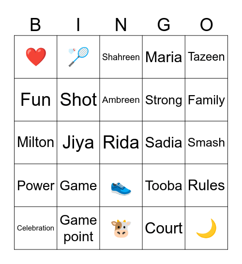 EID SMASH CELEBRATION Bingo Card