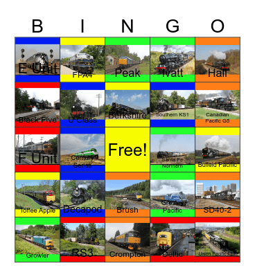 Best of 2012 Bingo Card