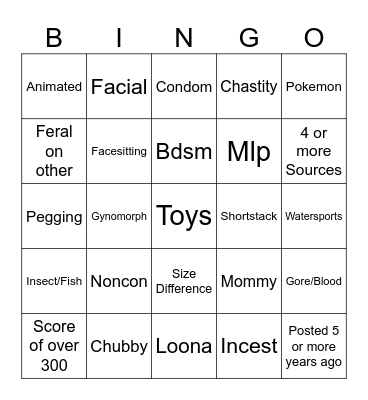 AAAAAAAAHHH SUUS Bingo Card
