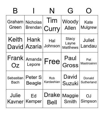 2024 Bingo Card