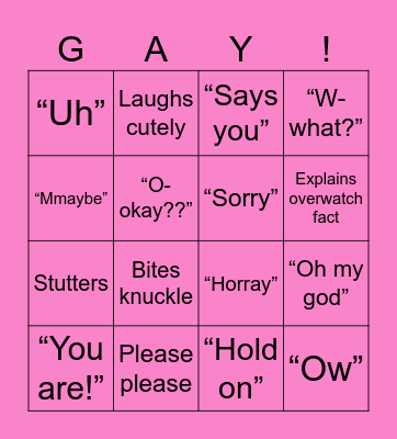 Things alfie does Bingo Card