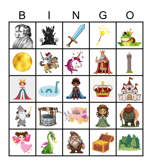 Märchen Bingo Card