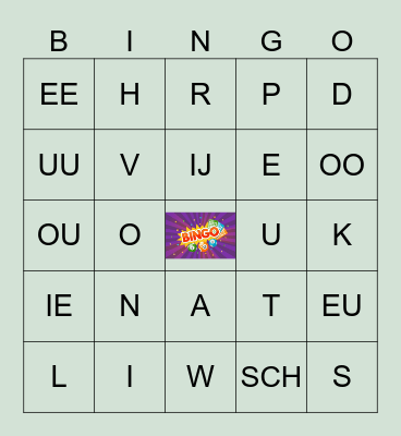 BINGO DE LETRAS ( PORTUGUÊS É VIDA ) Bingo Card