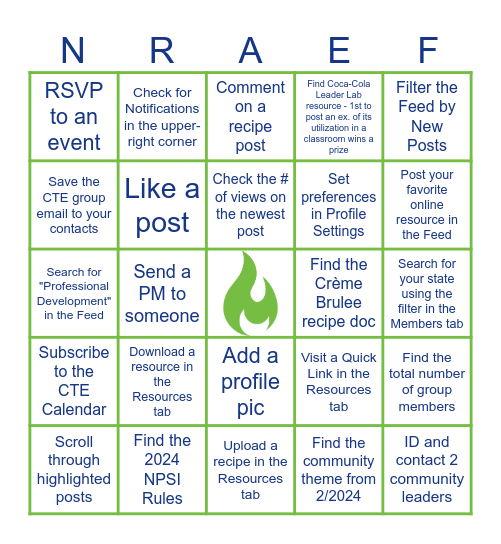 Mobilize Bingo! Bingo Card