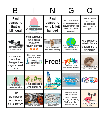 OAR2- Summer Grad Prep Conference 2024 Bingo Card