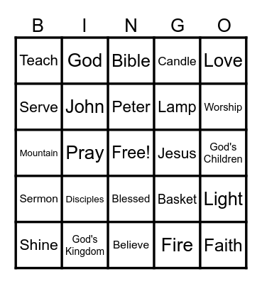 SEEKERS in SNEAKERS Bingo Card