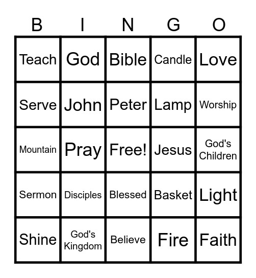 SEEKERS in SNEAKERS Bingo Card