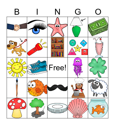 SH Bingo Card