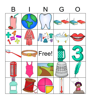 TH Bingo Card