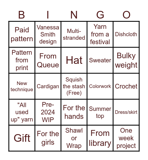 Race to the Bottom V6 Bingo Card