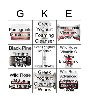 Korres Bingo  Bingo Card